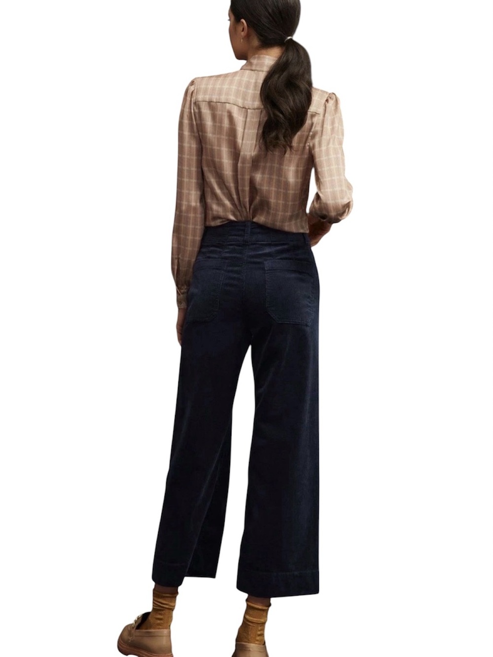 Maeve By Anthropology The Colette Corduroy Pants Black 31 - Picture 2 of 8